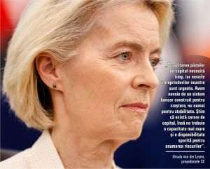 Ursula von der Leyen propune o Europă fără dependenţe economice şi de securitate